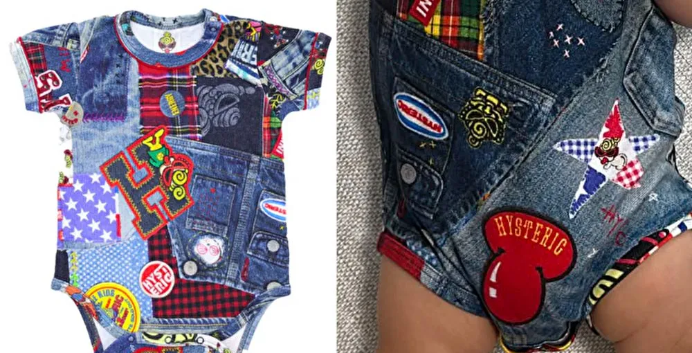 HYSTERIC MINI「ちんぽこロンパース」騒動 股間おしゃぶりワッペン炎上