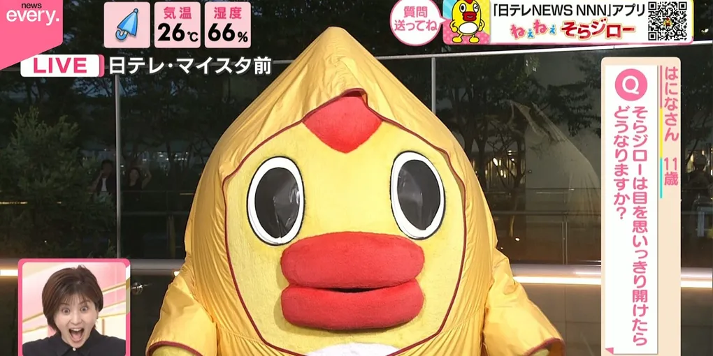 そらジローが目を思いっきり開けたらどうなった？衝撃ビジュアルにSNS騒然